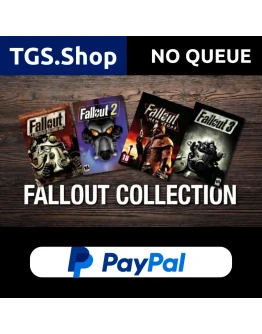 Fallout 1 + 2 + 3 + New Vegas ALL DLC STEAM PAYPAL