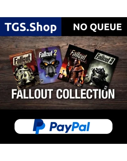 Fallout 1 + 2 + 3 + New Vegas ALL DLC STEAM PAYPAL