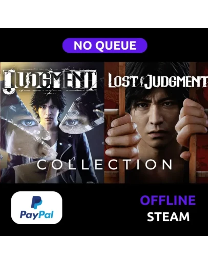 Judgment + Lost Judgment ALL DLC STEAM PAYPAL