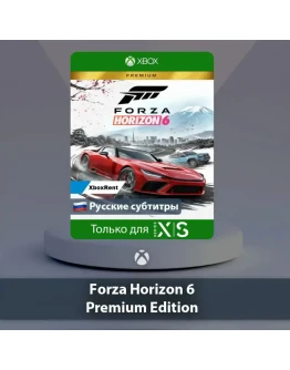 Forza Horizon 6 Premium Edition Series XS