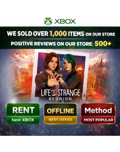 Life Is Strange: Reunion XBOX Аренда Дом в офлайн-режиме Онлайн-метод