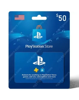 Карта оплаты PlayStation Network 50 US