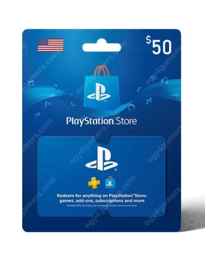 Карта оплаты PlayStation Network 50 US