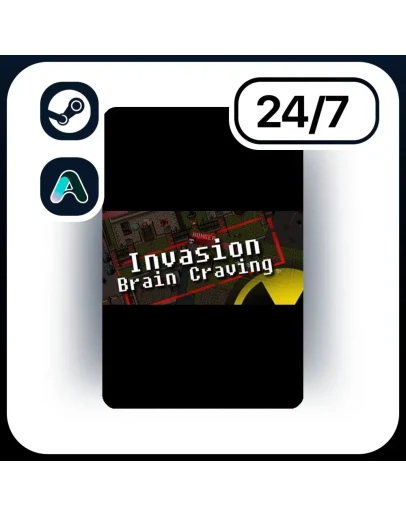 АВТО INVASION: BRAIN CRAVING STEAM ПОДАРКОМ ДЛЯ KZ RU UA CIS 24/7
