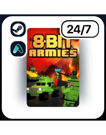 АВТО 8-BIT ARMIES STEAM ПОДАРКОМ ДЛЯ KZ RU UA CIS 24/7