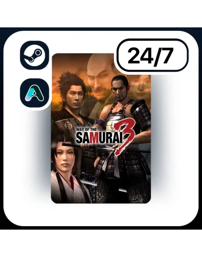 АВТО WAY OF THE SAMURAI 3 STEAM ПОДАРКОМ ДЛЯ KZ RU UA CIS 24/7 АВТО WAY OF THE SAMURAI 3 STEAM ПОДАРКОМ ДЛЯ KZ RU UA CIS 24/7