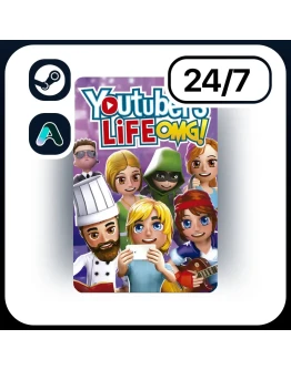 АВТО YOUTUBERS LIFE STEAM ПОДАРКОМ ДЛЯ KZ RU UA CIS 24/7