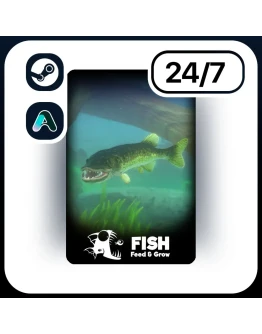 АВТО FEED AND GROW: FISH STEAM ПОДАРКОМ ДЛЯ KZ RU UA CIS 24/7