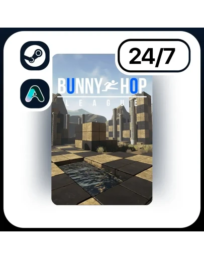 АВТО BUNNY HOP LEAGUE STEAM ПОДАРКОМ ДЛЯ KZ RU UA CIS 24/7