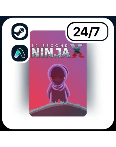 АВТО 10 SECOND NINJA X STEAM ПОДАРКОМ ДЛЯ KZ RU UA CIS 24/7 АВТО 10 SECOND NINJA X STEAM ПОДАРКОМ ДЛЯ KZ RU UA CIS 24/7