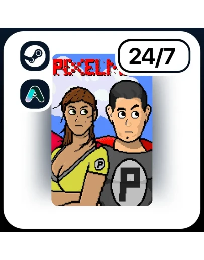 АВТО PIXELMAN STEAM ПОДАРКОМ ДЛЯ KZ RU UA CIS 24/7