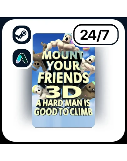 АВТО MOUNT YOUR FRIENDS 3D: A HARD MAN IS GOOD TO CLIMB STEAM ПОДАРКОМ ДЛЯ KZ RU