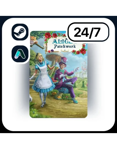 АВТО ALICE'S PATCHWORK STEAM ПОДАРКОМ ДЛЯ KZ RU UA CIS 24/7 АВТО ALICE'S PATCHWORK STEAM ПОДАРКОМ ДЛЯ KZ RU UA CIS 24/7