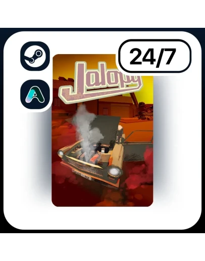 АВТО JALOPY STEAM ПОДАРКОМ ДЛЯ KZ RU UA CIS 24/7