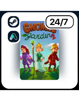 АВТО GNOMES GARDEN 2 STEAM ПОДАРКОМ ДЛЯ KZ RU UA CIS 24/7