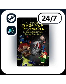 АВТО A GRANDE BAGUNA ESPACIAL - THE BIG SPACE MESS STEAM ПОДАРКОМ ДЛЯ KZ RU UA