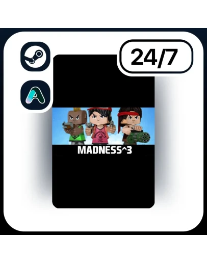 АВТО MADNESS CUBED STEAM ПОДАРКОМ ДЛЯ KZ RU UA CIS 24/7