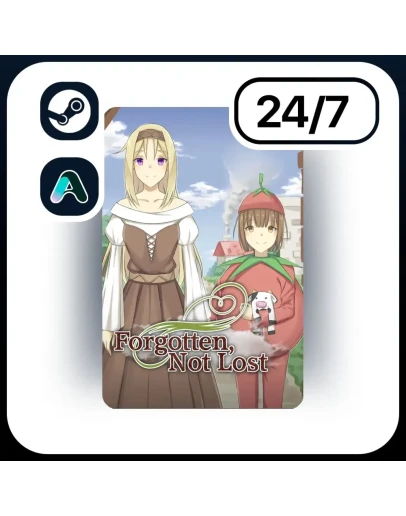 АВТО FORGOTTEN, NOT LOST - A KINETIC NOVEL STEAM ПОДАРКОМ ДЛЯ KZ RU UA CIS 24