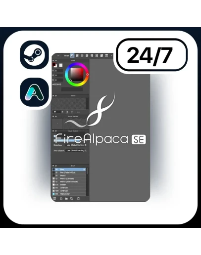 АВТО FIREALPACA SE STEAM ПОДАРКОМ ДЛЯ KZ RU UA CIS 24/7