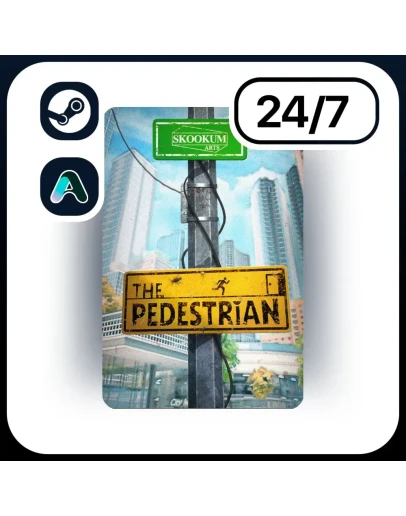АВТО THE PEDESTRIAN STEAM ПОДАРКОМ ДЛЯ KZ RU UA CIS 24/7