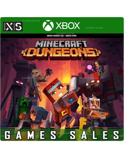 MINECRAFT DUNGEONSXBOX ONEXSКЛЮЧ