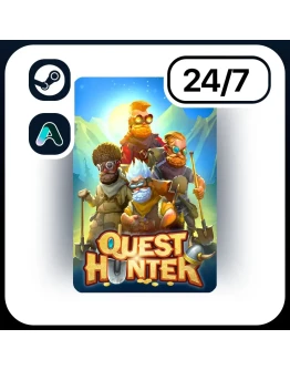 АВТО QUEST HUNTER STEAM ПОДАРКОМ ДЛЯ KZ RU UA CIS 24/7