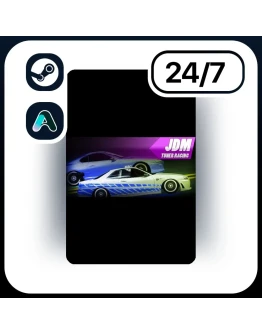 АВТО JDM TUNER RACING STEAM ПОДАРКОМ ДЛЯ KZ RU UA CIS 24/7