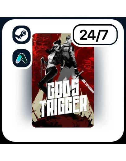 АВТО GOD'S TRIGGER STEAM ПОДАРКОМ ДЛЯ KZ UA CIS 24/7