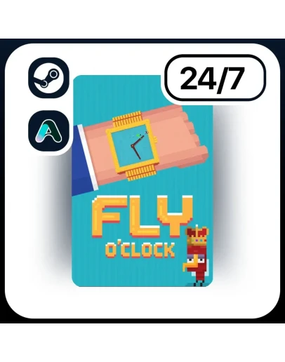 АВТО FLY O'CLOCK STEAM ПОДАРКОМ ДЛЯ KZ RU UA CIS 24/7