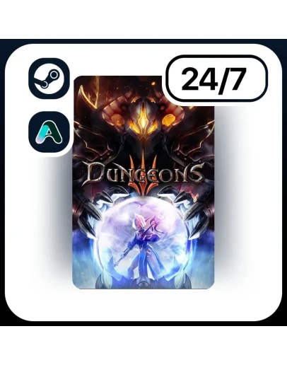 АВТО DUNGEONS 3 STEAM ПОДАРКОМ ДЛЯ KZ RU UA CIS 24/7