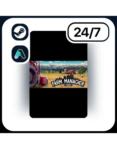 АВТО FARM MANAGER 2018 STEAM ПОДАРКОМ ДЛЯ KZ RU UA CIS 24/7