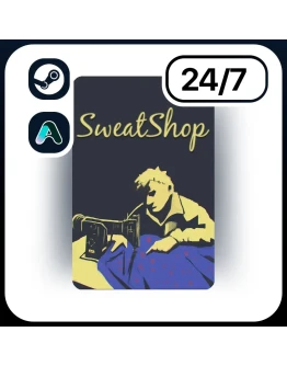 АВТО SWEATSHOP STEAM ПОДАРКОМ ДЛЯ KZ RU UA CIS 24/7