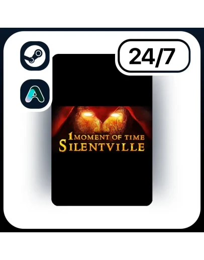 АВТО 1 MOMENT OF TIME: SILENTVILLE STEAM ПОДАРКОМ ДЛЯ KZ RU UA CIS 24/7