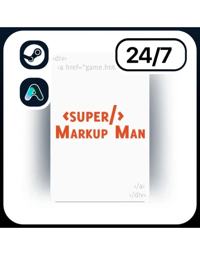 АВТО SUPER MARKUP MAN STEAM ПОДАРКОМ ДЛЯ KZ RU UA CIS 24/7