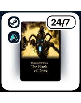 АВТО MONSTERS' DEN: BOOK OF DREAD STEAM ПОДАРКОМ ДЛЯ KZ RU UA CIS 24/7 АВТО MONSTERS' DEN: BOOK OF DREAD STEAM ПОДАРКОМ ДЛЯ KZ RU UA CIS 24/7