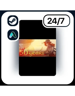 АВТО 50 YEARS STEAM ПОДАРКОМ ДЛЯ KZ RU UA CIS 24/7