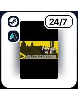 АВТО A DETECTIVE'S NOVEL STEAM ПОДАРКОМ ДЛЯ KZ RU UA CIS 24/7