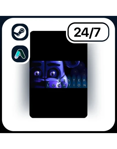 АВТО FIVE NIGHTS AT FREDDY'S: SISTER LOCATION STEAM ПОДАРКОМ ДЛЯ KZ RU UA CIS