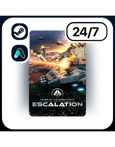 АВТО ASHES OF THE SINGULARITY: ESCALATION STEAM ПОДАРКОМ ДЛЯ KZ RU UA CIS 24/