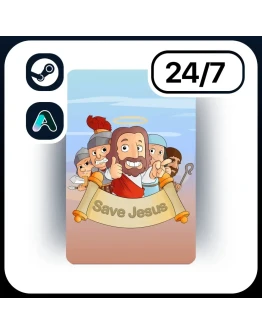 АВТО SAVE JESUS STEAM ПОДАРКОМ ДЛЯ KZ RU UA CIS 24/7