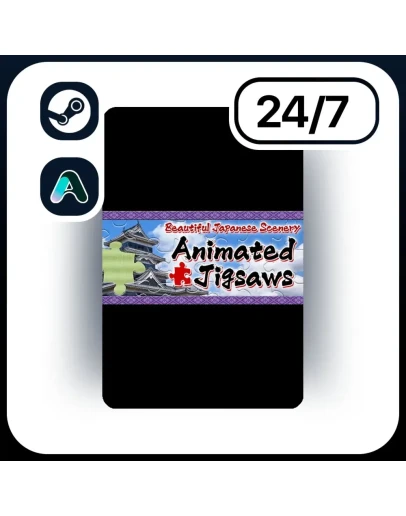 АВТО BEAUTIFUL JAPANESE SCENERY - ANIMATED JIGSAWS STEAM ПОДАРКОМ ДЛЯ KZ RU UA