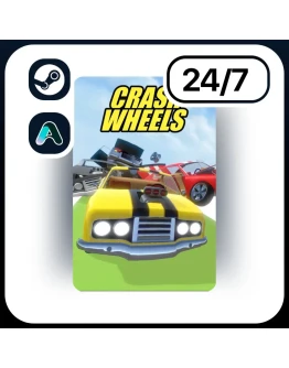 АВТО CRASH WHEELS STEAM ПОДАРКОМ ДЛЯ KZ RU UA CIS 24/7