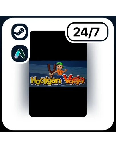 АВТО HOOLIGAN VASJA STEAM ПОДАРКОМ ДЛЯ KZ RU UA CIS 24/7