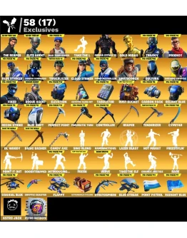 FN (ВСЕ ПЛАТФОРМЫ) The Reaper 342 скина (101 платный) Полный доступ