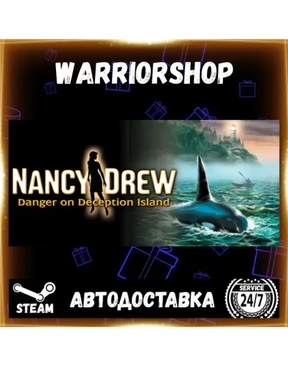 Nancy Drew: Danger on Deception Isla Выбор Региона Стим STEAM GIFT АВТО 24/7 ГАРАНТИ
