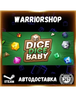 Dice Dice Baby Выбор Региона Стим STEAM GIFT АВТО 24/7 ГАРАНТИЯ Dice Dice Baby Выбор Региона Стим STEAM GIFT АВТО 24/7 ГАРАНТИЯ
