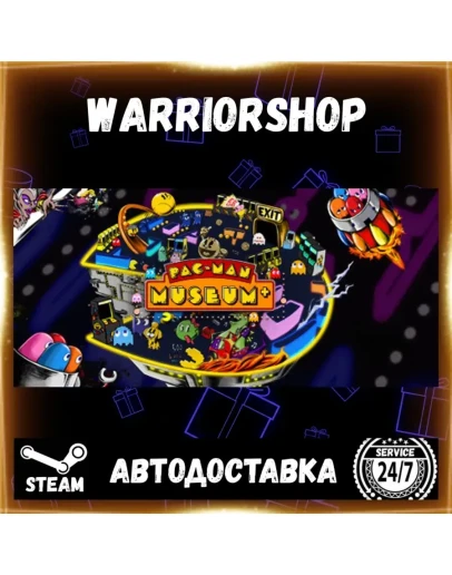 PAC-MAN MUSEUM+ Выбор Региона Стим STEAM GIFT АВТО 24/7 ГАРАНТИЯ