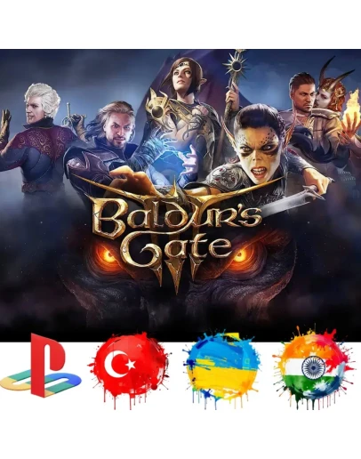 Baldurs Gate 3 PS5/Турция/Украина/Индия/Акция PS Store