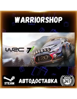 WRC 7 FIA World Rally Championship Выбор Региона Стим STEAM GIFT АВТО 24/7 ГАРАНТИЯ