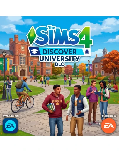 The Sims 4 Discover University DLC (EA APP Ключ)